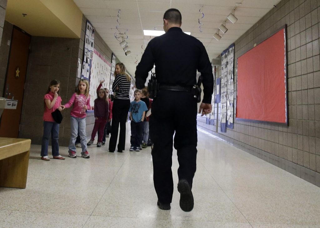 Controversy over cops in schools flares anew