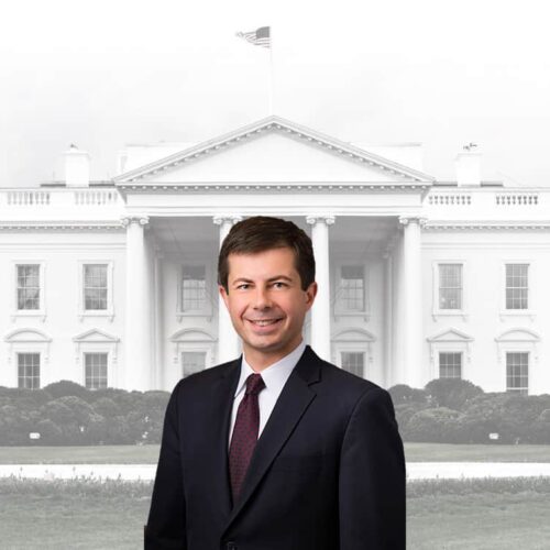Image result for pete buttigieg on the white house