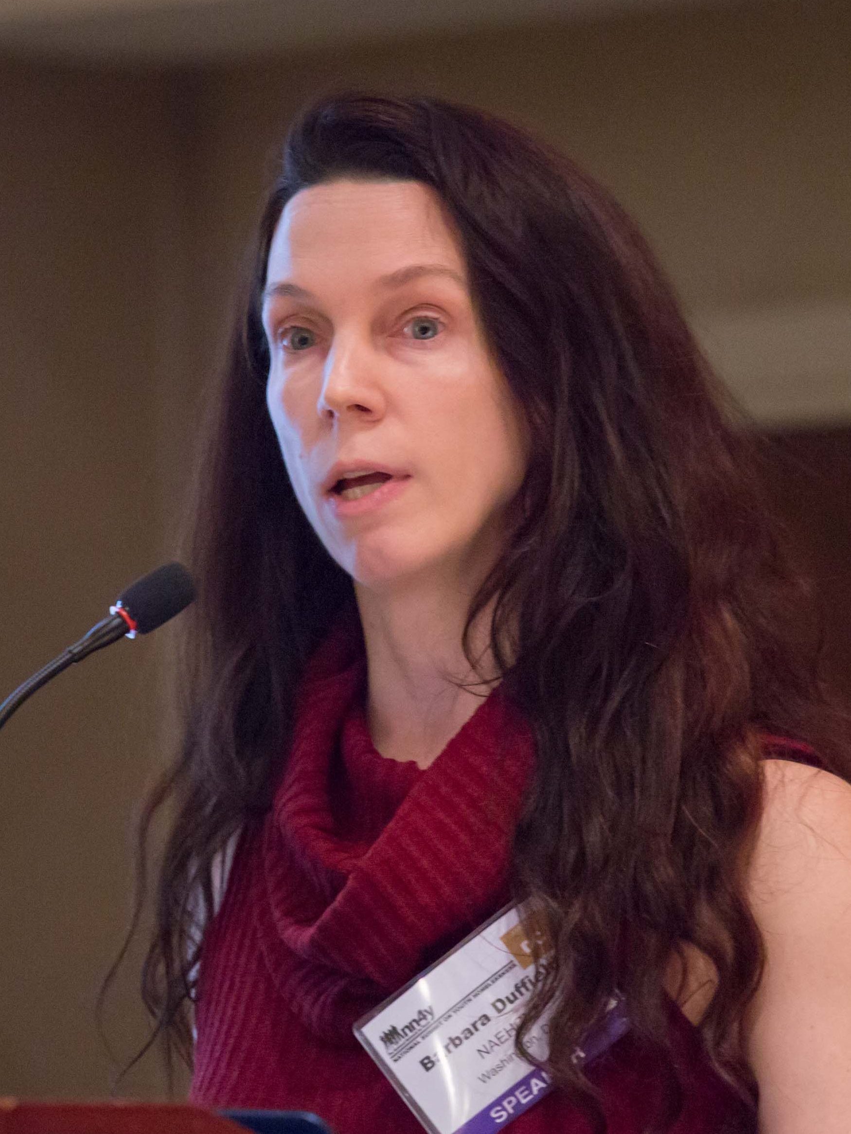 Barbara Duffield, executive director of SchoolHouse Connection, focuses on homeless education.